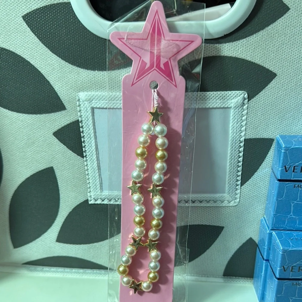 New Jeffree Star Phone Wrist Strap Accessory with Beads